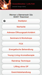 Mobile Screenshot of kosmetikstudio-lydiapohl.de